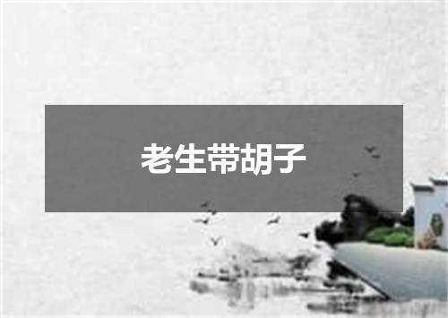 老生带胡子