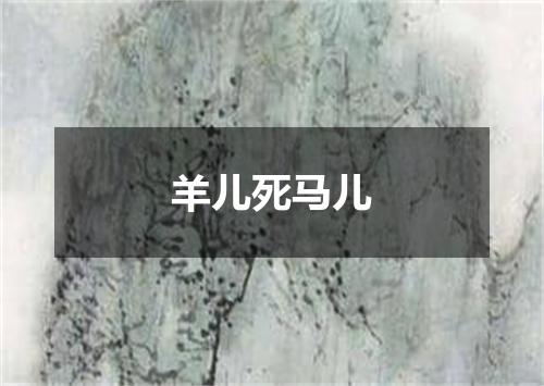 羊儿死马儿