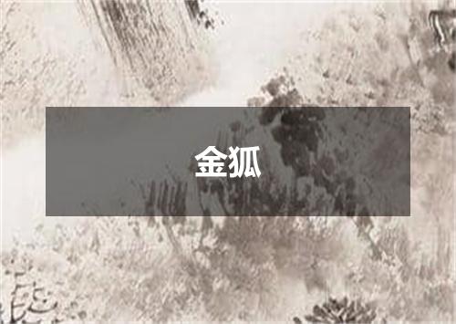 金狐